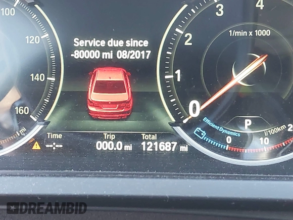 2014 BMW 7 Series 740Li with VIN WBAYE4C59ED138409, listed as a IAAI auction lot 41785423 with 121,687 mi miles. Bid and sale history available at carsss.com. Image 15.