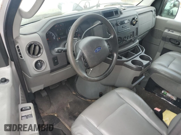 2010 Ford Econoline Cargo Commercial with VIN 1FTNE1EW2ADA23672, listed as a Copart auction lot 52943735 with 364,186 mi miles and Clean Title. Bid and sale history available at DreamBid. Image 8.