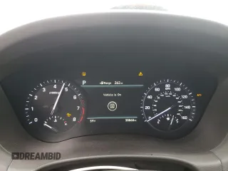 2018 Genesis G80 5.0L Ultimate with VIN KMHGN4JF2JU236231, listed as a Copart auction lot 82004244 with 38,868 mi miles and Salvage Title. Bid and sale history available at carsss.com. Image 9.