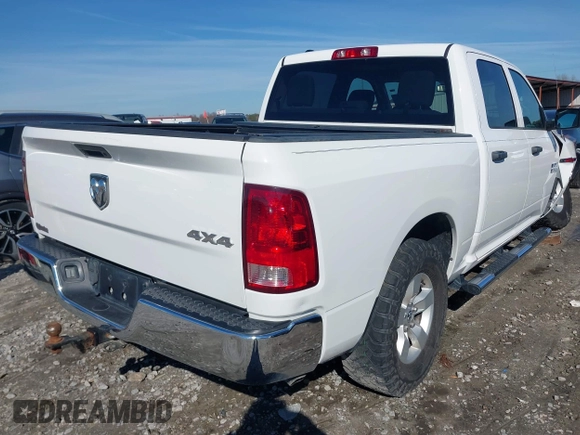 2018 Ram 1500 Tradesman with VIN 1C6RR7KM5JS262518, listed as a IAAI auction lot 41557220 with 145,989 mi miles and . Bid and sale history available at DreamBid. Image 4.