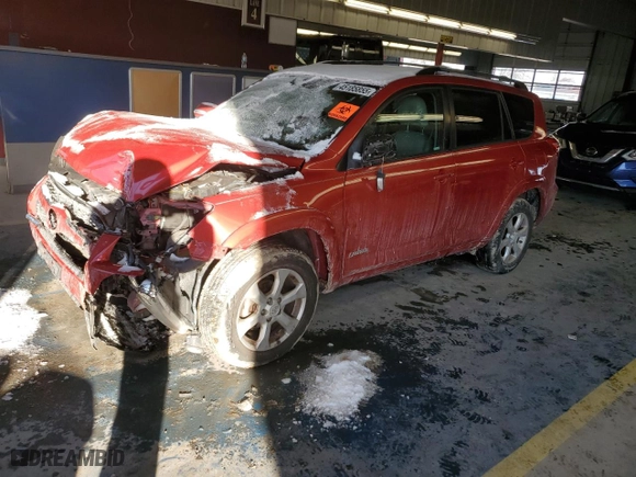 2011 Toyota RAV4 Ltd with VIN 2T3DF4DV1BW122068, listed as a Copart auction lot 45185855 with 0 mi miles and Salvage Title. Bid and sale history available at carsss.com. Image 1.