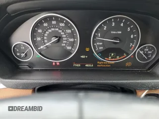 2015 BMW 4 Series 428i with VIN WBA3V7C51F5A24110, listed as a Copart auction lot 44643575 with 77,423 mi miles and Salvage Title. Bid and sale history available at carsss.com. Image 9.