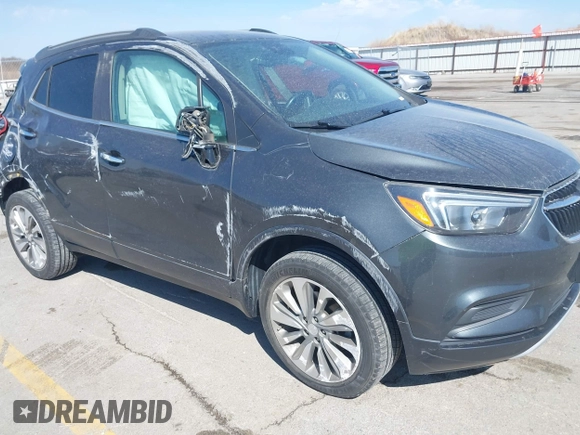 2017 Buick Encore Preferred with VIN KL4CJESB6HB233252, listed as a IAAI auction lot 41919588 with 70,000 mi miles. Bid and sale history available at carsss.com. Image 1.