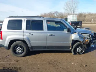 2016 Jeep Patriot Sport with VIN 1C4NJPBB0GD801752, listed as a IAAI auction lot 41448570 with 108,859 mi miles. Bid and sale history available at carsss.com. Image 13.