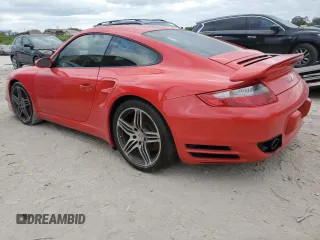 2007 Porsche 911 Turbo with VIN WP0AD29967S785001, listed as a Copart auction lot 81401694 with Not Provided miles and Salvage Title. Bid and sale history available at DreamBid. Image 2.