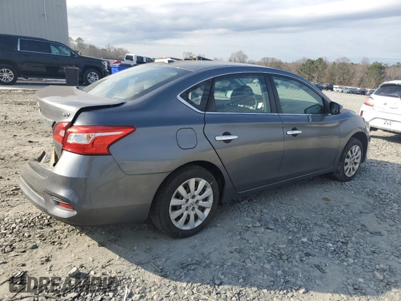 2017 Nissan Sentra S with VIN 3N1AB7AP4HL694292, listed as a Copart auction lot 44313555 with 144,218 mi miles and Salvage title. Bid and sale history available at DreamBid. Image 3.