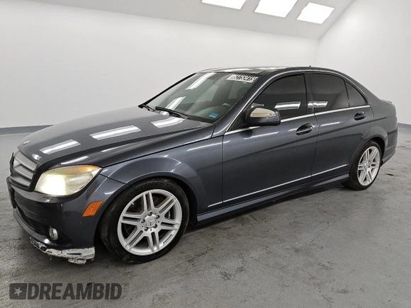 2009 Mercedes-Benz C 350 Sport с VIN WDDGF56X69R059504, выставлен на аукционе Copart как лот 62753415 с пробегом 180 759 миль миль и Чистый • Clean title. История ставок и продаж доступна на DreamBid. Изображение 1.