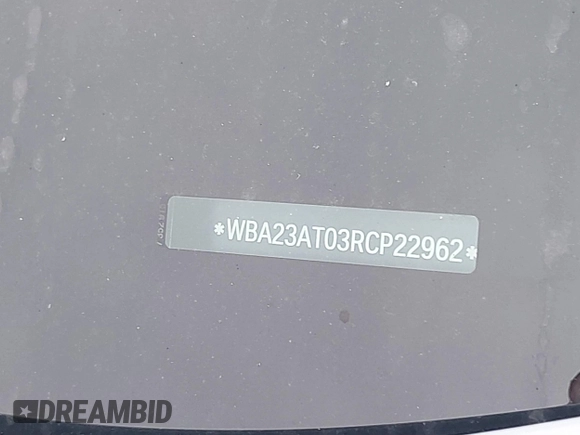 2024 BMW 4 Series 430i z VIN WBA23AT03RCP22962, wystawiony jako IAAI lot #41501751 z przebiegiem 26 632 mil mil oraz . Historia ofert i sprzedaży dostępna na DreamBid. Obrazek 9.