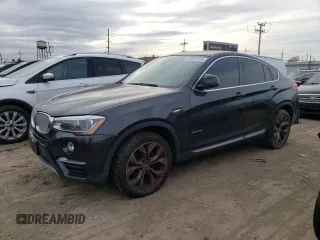 2017 BMW X4 xDrive28i with VIN 5UXXW3C33H0T79817, listed as a Copart auction lot 78091163 with 109,561 mi miles. Bid and sale history available at carsss.com. Image 1.