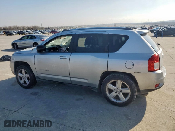 2011 Jeep Compass Limited with VIN 1J4NF5FB3BD257539, listed as a Copart auction lot 49238595 with 124,379 mi miles and Salvage Title. Bid and sale history available at carsss.com. Image 2.