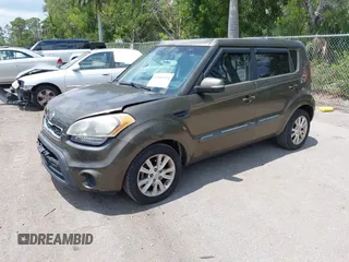 2012 Kia Soul + with VIN KNDJT2A66C7440908, listed as a IAAI auction lot 42049004 with 63,083 mi miles and . Bid and sale history available at DreamBid. Image 17.