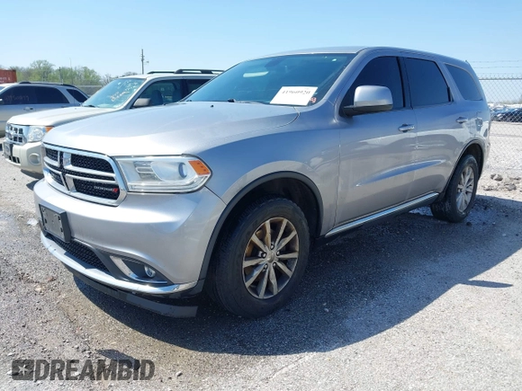 2015 Dodge Durango SXT with VIN 1C4RDJAG2FC114716, listed as a IAAI auction lot 41960920 with 227,497 mi miles and . Bid and sale history available at carsss.com. Image 2.