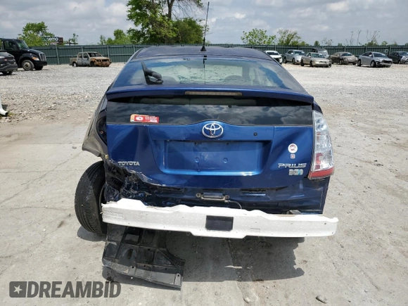 2009 Toyota Prius with VIN JTDKB20UX97839224, listed as a Copart auction lot 54371625 with 241,954 mi miles and Clean Title. Bid and sale history available at carsss.com. Image 6.