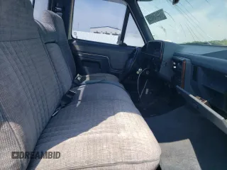 1990 Ford F-150 with VIN 1FTDF15N7LNA52632, listed as a Copart auction lot 60468495 with 8,445 mi miles and Salvage title. Bid and sale history available at DreamBid. Image 10.