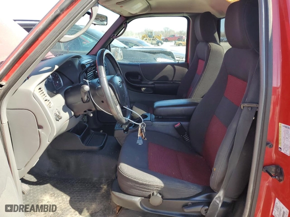 2005 Ford Ranger XL with VIN 1FTYR10U25PA95483, listed as a Copart auction lot 46642525 with 89,755 mi miles and Salvage Title. Bid and sale history available at carsss.com. Image 7.