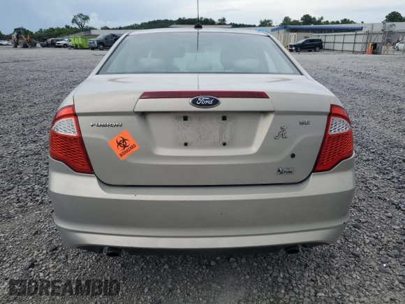 2010 Ford Fusion SE with VIN 3FAHP0HG5AR367547, listed as a Copart auction lot 60896965 with 136,589 mi miles and Salvage title. Bid and sale history available at DreamBid. Image 6.