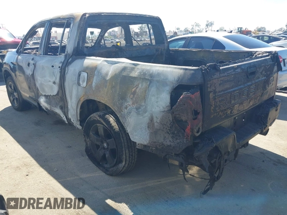 2024 Honda Ridgeline Black Edition with VIN 5FPYK3F89RB015601, listed as a IAAI auction lot 41880308 with Not provided miles and . Bid and sale history available at DreamBid. Image 3.