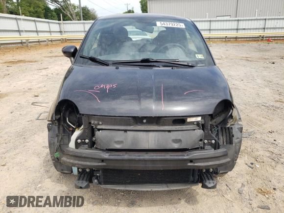 2013 FIAT 500 Sport with VIN 3C3CFFBR1DT544580, listed as a Copart auction lot 54379225 with 95,457 mi miles and Salvage Title. Bid and sale history available at carsss.com. Image 5.