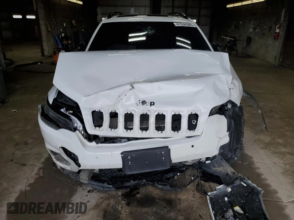 2022 Jeep Cherokee Limited with VIN 1C4PJMDX2ND510344, listed as a Copart auction lot 47534305 with 39,220 mi miles and Salvage Title. Bid and sale history available at DreamBid. Image 5.
