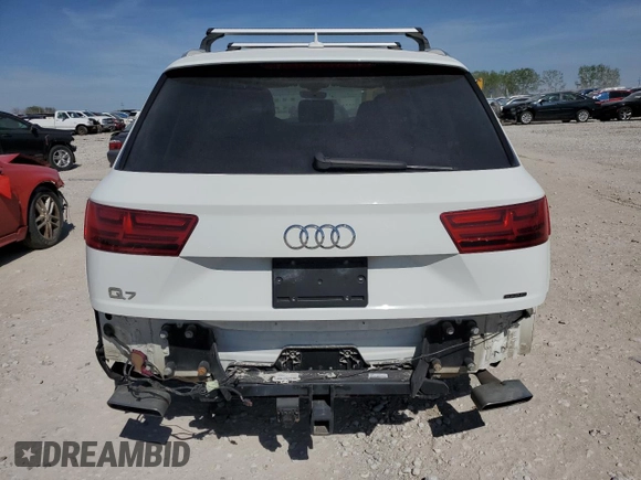 2017 Audi Q7 Premium с VIN WA1AHAF78HD038761, выставлен на аукционе Copart как лот 52795265 с пробегом 137 910 миль миль и Списание • Salvage title. История ставок и продаж доступна на DreamBid. Изображение 6.