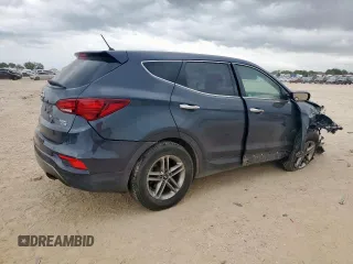 2018 Hyundai Santa Fe 2.4L with VIN 5NMZTDLB4JH062697, listed as a Copart auction lot 60356925 with 131,111 mi miles and Salvage title. Bid and sale history available at DreamBid. Image 3.