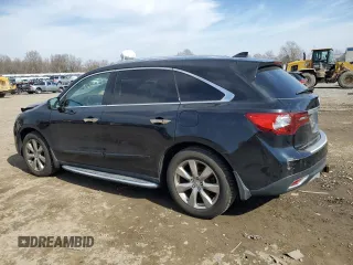 2015 Acura MDX Advance/Entertainment Pkg with VIN 5FRYD4H88FB026699, listed as a Copart auction lot 46466375 with 93,356 mi miles and Salvage Title. Bid and sale history available at carsss.com. Image 2.