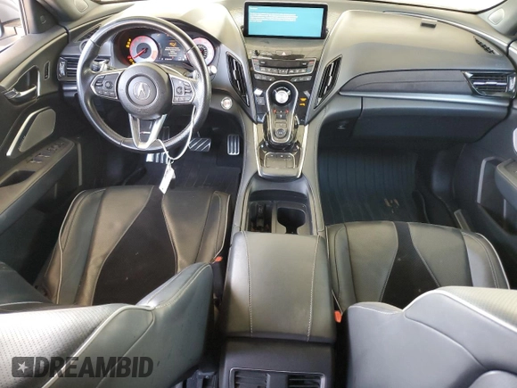 2020 Acura RDX w/A-Spec Pkg with VIN 5J8TC1H61LL017669, listed as a Copart auction lot 77456834 with 117,882 mi miles and Salvage Title. Bid and sale history available at carsss.com. Image 8.