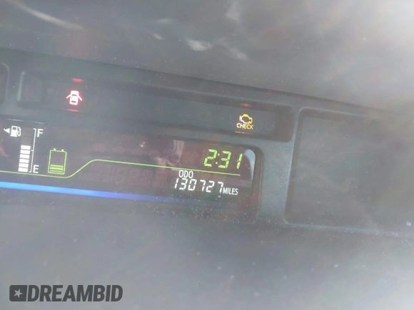2017 Toyota Prius v Two with VIN JTDZN3EU4HJ066269, listed as a IAAI auction lot 41648895 with 130,727 mi miles. Bid and sale history available at carsss.com. Image 16.