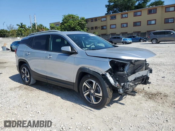 2020 GMC Terrain SLT с VIN 3GKALPEV6LL216651, выставлен на аукционе Copart как лот 56041875 с пробегом 28 704 миль миль и На запчасти • Non repairable. История ставок и продаж доступна на DreamBid. Изображение 4.