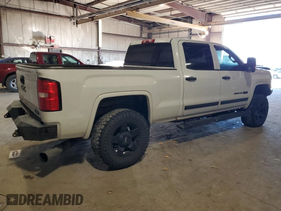 2015 GMC Sierra 2500HD SLT with VIN 1GT12ZE88FF598796, listed as a Copart auction lot 88083535 with Not provided miles and Salvage title. Bid and sale history available at DreamBid. Image 3.
