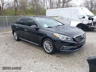 2015 Hyundai Sonata 2.4L Sport with VIN 5NPE34AF7FH167121, listed as a IAAI auction lot 42005240 with 110,612 mi miles. Bid and sale history available at carsss.com. Image 1.