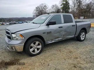 2021 Ram 1500 Tradesman z VIN 3C6RR6KT8MG714023, wystawiony jako Copart lot #44616745 z przebiegiem 59 777 mil mil oraz Szkoda całkowita • Salvage title. Historia ofert i sprzedaży dostępna na DreamBid. Obrazek 1.