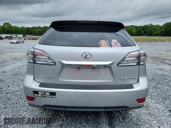 2010 Lexus RX 350 with VIN JTJZK1BA2A2407124, listed as a Copart auction lot 58036855 with 86,584 mi miles and Salvage title. Bid and sale history available at DreamBid. Image 6.
