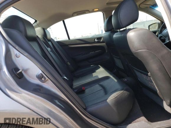 2012 Infiniti G37 x with VIN JN1CV6AR5CM680654, listed as a Copart auction lot 54487355 with 273,872 mi miles and Salvage Title. Bid and sale history available at DreamBid. Image 10.