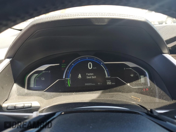 2018 Honda Clarity Plug-In Hybrid Touring with VIN JHMZC5F32JC002974, listed as a Copart auction lot 68187664 with 46,043 mi miles and Salvage Title. Bid and sale history available at carsss.com. Image 9.