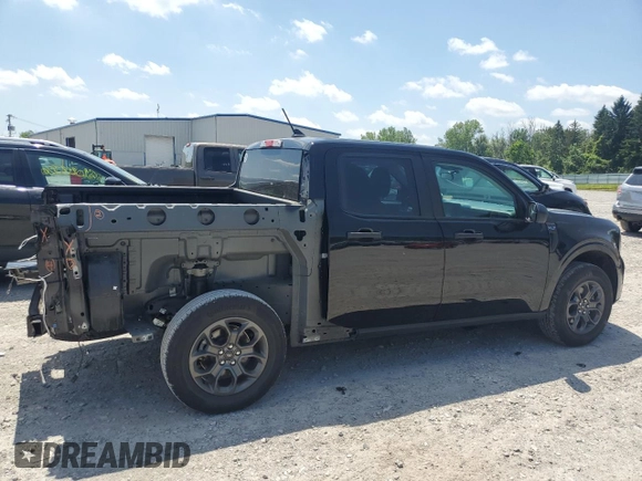 2024 Ford Maverick XLT with VIN 3FTTW8J97RRB42026, listed as a Copart auction lot 61240495 with 22,111 mi miles and Salvage title. Bid and sale history available at DreamBid. Image 3.