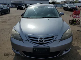 2005 Mazda 3 s with VIN JM1BK343951221655, listed as a Copart auction lot 54389825 with 95,052 mi miles and Salvage Title. Bid and sale history available at DreamBid. Image 5.