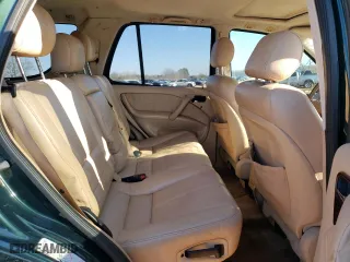 2001 Mercedes-Benz M-Class with VIN 4JGAB54E51A235776, listed as a Copart auction lot 42598025 with 255,845 mi miles and Salvage Title. Bid and sale history available at carsss.com. Image 11.