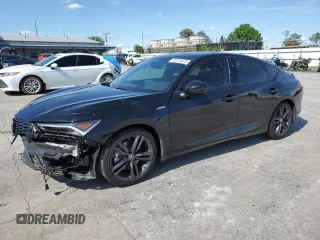 2024 Acura Integra Technology with VIN 19UDE4H64RA028301, listed as a Copart auction lot 55274875 with 11,224 mi miles and Salvage title. Bid and sale history available at DreamBid. Image 1.