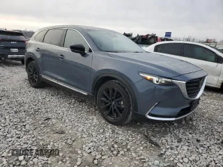 2023 Mazda CX-9 Carbon Edition with VIN JM3TCBDY1P0634256, listed as a Copart auction lot 86912234 with 35,975 mi miles and Salvage Title. Bid and sale history available at carsss.com. Image 4.