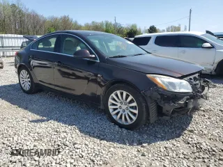 2011 Buick Regal CXL Turbo TO3 with VIN W04GX5GV4B1095226, listed as a Copart auction lot 51241725 with 149,433 mi miles and Salvage Title. Bid and sale history available at carsss.com. Image 4.