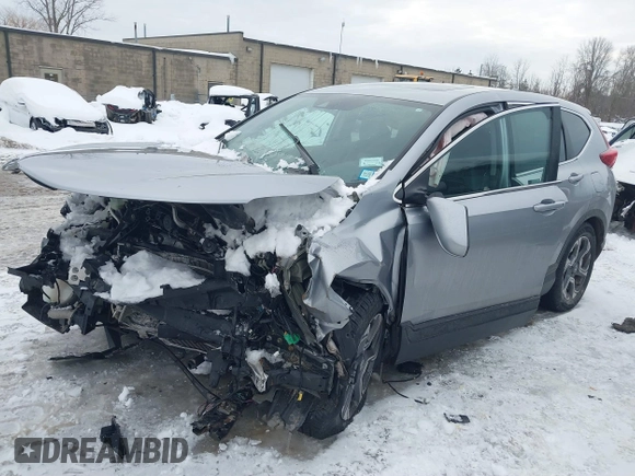 2018 Honda CR-V EX-L with VIN 7FARW2H81JE026402, listed as a IAAI auction lot 41629692 with 102,556 mi miles. Bid and sale history available at carsss.com. Image 17.