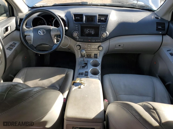 2009 Toyota Highlander Sport with VIN JTEDS43A192092594, listed as a Copart auction lot 46040585 with 163,640 mi miles and Salvage Title. Bid and sale history available at carsss.com. Image 8.