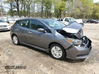 2022 Nissan LEAF S with VIN 1N4AZ1BV2NC558484, listed as a Copart auction lot 50522405 with 35,355 mi miles and Non Repairable. Bid and sale history available at DreamBid. Image 4.