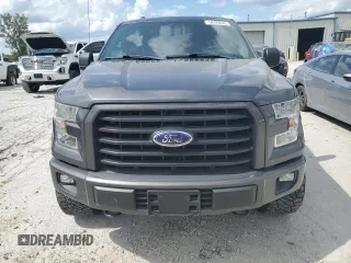 2017 Ford F-150 XL with VIN 1FTEW1EF5HFA56418, listed as a Copart auction lot 58428345 with 118,665 mi miles and Salvage title. Bid and sale history available at DreamBid. Image 5.
