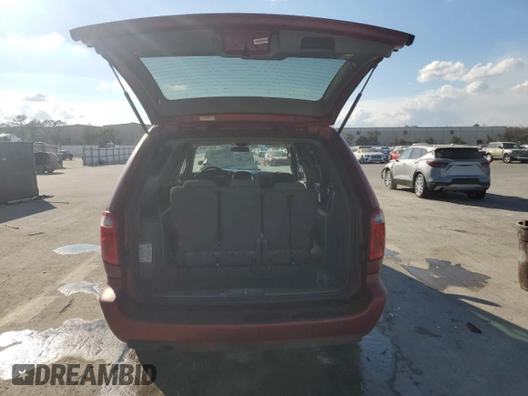 2006 Chrysler Town & Country Touring with VIN 2A4GP54L96R859107, listed as a Copart auction lot 45021005 with 256,313 mi miles and Salvage Title. Bid and sale history available at DreamBid. Image 6.