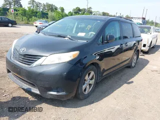 2011 Toyota Sienna LE AAS with VIN 5TDKK3DC1BS107728, listed as a IAAI auction lot 42454579 with Not provided miles and . Bid and sale history available at DreamBid. Image 19.