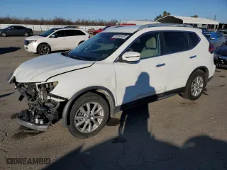 2017 Nissan Rogue S with VIN 5N1AT2MN3HC730360, listed as a Copart auction lot 88368455 with 166,786 mi miles and Salvage Title. Bid and sale history available at carsss.com. Image 1.