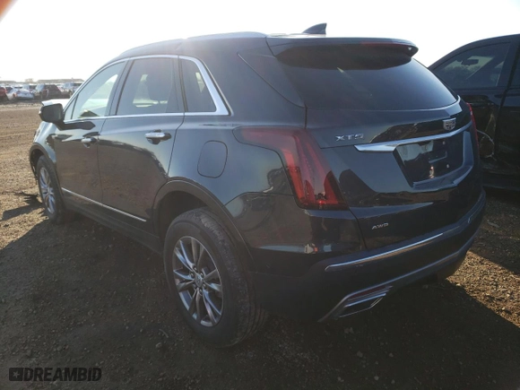 2021 Cadillac XT5 AWD Premium Luxury with VIN 1GYKNDRS6MZ131936, listed as a Copart auction lot 80092114 with 36,222 mi miles and Salvage Title. Bid and sale history available at carsss.com. Image 2.