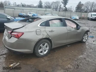 2022 Chevrolet Malibu LT with VIN 1G1ZD5ST4NF157642, listed as a Copart auction lot 44956685 with 0 mi miles and Non Repairable. Bid and sale history available at carsss.com. Image 3.